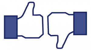 like dislike facebook icons