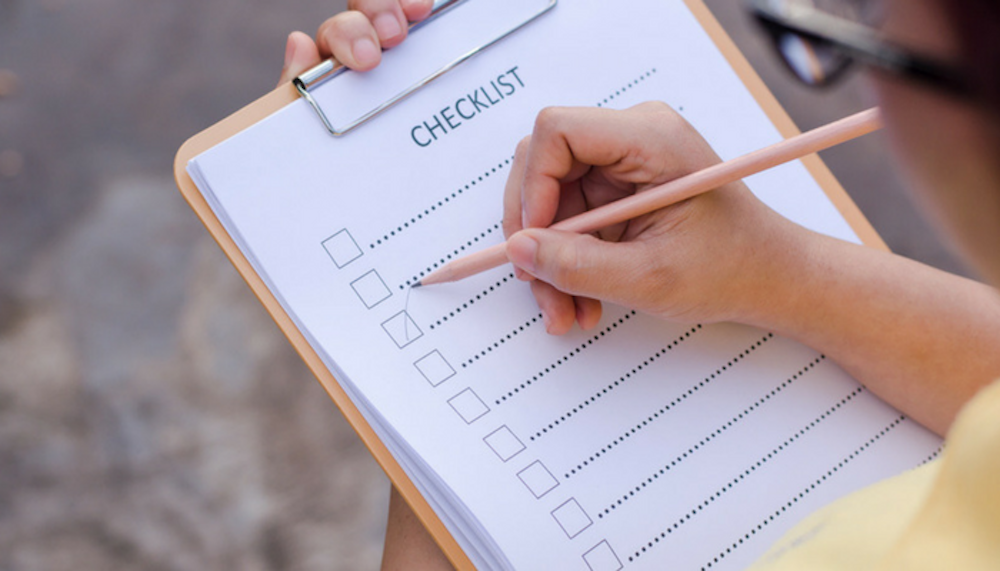 Checklist